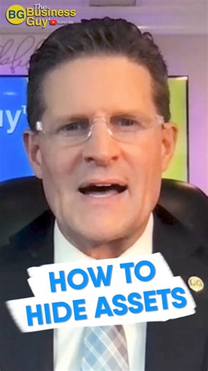 How to Hide Assets from Creditors, Divorce and Wayward Spouses #hideassets #hideassetsdivorce #assetprotection | The Business Guy | Facebook