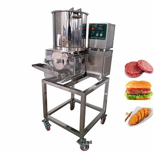 [Hot Item] Automatic Beef Shrimp Meat Hamburger Patty Making Meat Pie Maker Forming Machine