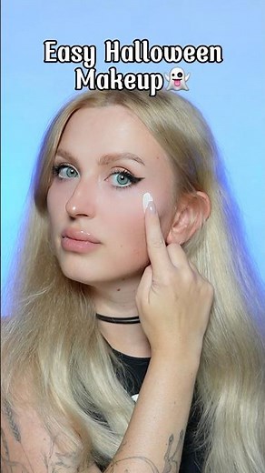 Easy Last Minute Halloween Makeup 👻