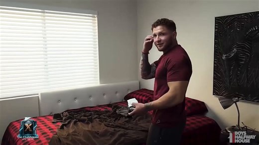 ⭐️⭐️ HOUSE 🏠OF DELINQUENTS⭐️⭐️🗒️Incident 354 "Always Root for the Winner"🤦‍♂️Resident: JeremiahHouse Manager always wins the rules game. 😈 Newbie resident Jeremiah gets busted with contraband during a surprise inspection and learns the hard way—he’s getting a serious dicking down as punishment😏🔥🥵😈😈😈😈😈😈😈😈😈🥵🔥