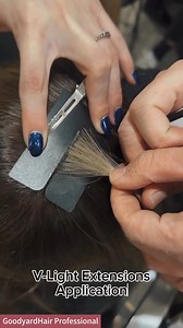 Hey hair lovers! Want long, luxurious locks without the commitment? ‍♀️ Look no further than V-Light hair extensions! This innovative application process uses gentle UV light to securely attach extensions for a natural-looking, damage-free result. Plus, it's super quick and easy, so you can say goodbye to hours in the salon chair! ⏰ Here's why you'll love V-Light extensions: Fast & Easy Application: Get salon-quality results in 30 mins! Safe & Gentle: No harsh glues or chemicals used, perfect fo