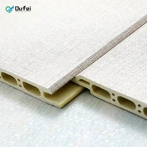 [Hot Item] Oufei Easy Insulated Fluted Cladding Bamboo Veneer Board Panels for Interior Wall