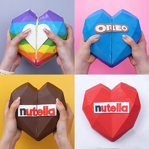 Indulgent HEART Cake Decorating For Darling | Yummy Cookies