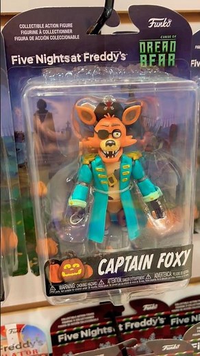 Funko Action Figure: Five Nights at Freddy's (FNAF) Dreadbear - Captain Foxy