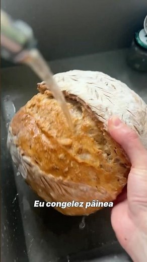 Eu congelez pâinea cu maia. #maia #painecumaia #sfaturi