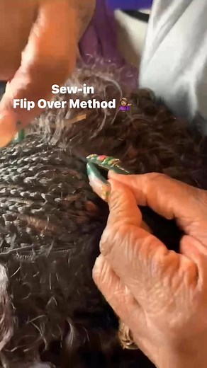 Sew-in 🙌🏾 Flip Over Method 💁🏽‍♀️ #JayvanaMarie Divine Destiny Creations ASHTAE Products, Inc Are you ready for a new look 💁🏽‍♀️ click the link to book your next sew-in #hair #hairtransformation #curlyhair #extensions #sewing #hairstyles #syracuse #hairstylist #syracusehair #specialist #women | Jayvana Styles