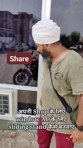 Window AC sliding stand for shop #slidingwindowacstand #ssfiberglassandfabricationworks #molisingh1986 #febrication #facebookreels #reelsinstagram #instagramreels #facebookreel #Fabricationwork #reels #WindowAC #desimachinereview | Santokh Singh