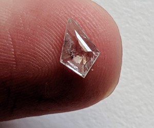 Sparkling Clear Kite Cut Diamond, NATURAL 4.7x7.2mm 0.50 Cts Kite Shaped Diamond, Flat Back Fancy Diamond, Kite Cut Diamond for Ring-ppd450 - Etsy