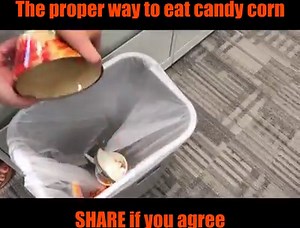 2.9K views · 55 reactions | The proper way to consume candy corn.  | PennLive.com | Facebook