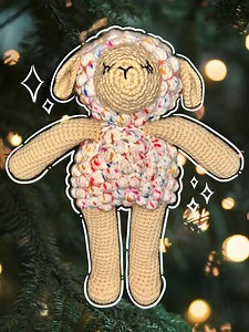 Low Sew Crochet Lamb PATTERN | Sheep Amigurumi Pattern | Sleeping Lammy (large Version) - Etsy Canada