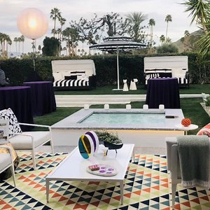 Exclusive first preview of the modernism week showhouse at the Christopher Kennedy Compound in Palm Springs. Huge congrats to our very own Michael Berman and his team on the beautiful master bedroom! ________________________________________ #palmsprings #modernismweek #midcenturymodern #california #interiors #interiordesign #vintage #modern #moderndesign #traditionalhome #showhouse | Theodore Alexander