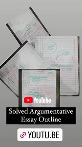 Solved argumentative Essay Outlines #englishessay #cssessaywritingtechniques #pmsessay | Zawiyah Institute | Facebook