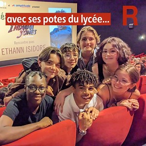 L'Orléanais, Ethann Isidore, qui campe Teddy dans le dernier Indiana Jones, a vu le film avec ses copains et sa famille, avant de répondre aux questions d'un public conquis. https://www.larep.fr/orleans-45000/loisirs/pour-la-projection-d-indiana-jones-au-pathe-d-orleans-ethann-isidore-etait-sur-l-ecran-et-dans-la-salle_14340683/ | La République du Centre