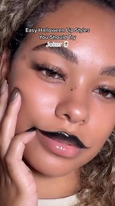 29 reactions | The “Vampire Lip” Halloween look will give you a vampy vibe 率‍♀️ Here are few makeup lip ideas for Halloween from @bexcxmpbell  #fuzionmag #halloweenmakeupideas #blacklipstick #jokermakeuplook #vampiremakeuplook #zombiemakeup | Fuzion Magazine | Facebook