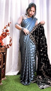 2.2M views · 1.7K reactions | #sareedraping #sareefashion #draping saree draping tutorial with shawl | #sareelovers #sareestyle #sareedraping #sareeswag #sareestories #anandsaree | Seema Sharma | Facebook