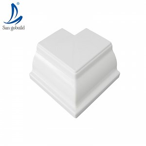 [Hot Item] Colored 5.2inch Size PVC Plastic Rain Water Gutter Foshan PVC Rain Gutter