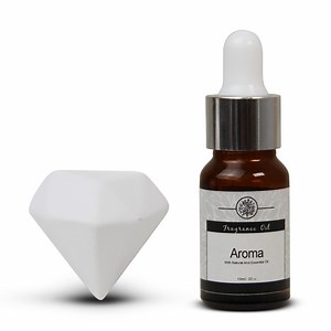 [Hot Item] Portable Diamond Shape Ceramic Car Perfume Diffuser