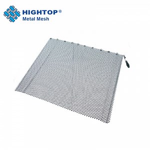 [Hot Item] Decorative Design Spark Guard Chain Hanging Replacement Fireplace Mesh Screen Curtain for Home Wood Burning Fireplace