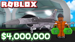 Buying the new $4,000,000 Warhawk fighter jet in Roblox Mad City + new top secret mission