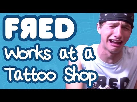 Fred Works at a Tattoo Shop!