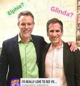 I have THREE concerts coming up with Adam Pascal! AND I noticed we are on trend in this photo in our color scheme #Wicked Come see us in Foxboro, MA, White Plains PAC (with Anthony Rapp! #RentReunion!) and The Bell Theater in Holmdel, NJ. Ticket info at https://sethrudetsky.com/appearances/ | Seth Rudetsky