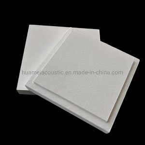 [Hot Item] White Soundproof Ceiling Tegular Edge Ceiling Board Lay in Acosutic Ceiling Tiles for Hospital