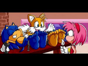 Amy Tickle Tortures Sonic & Tails