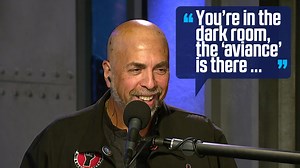 “You’re in the dark room, the ‘aviance’ is there …” Bobo tries to describe the “ambiance” of massage parlors while chatting with Howard Stern. | The Howard Stern Show