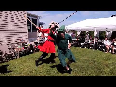 Peter Pan & Captain Hook Sword Fight