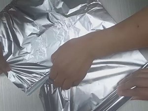 JieGeMei Reusable Slide Cutter for Plastic Wrap Aluminum Foil Wax Paper 11in 4pc