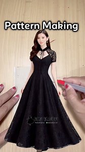160K views · 2.5K reactions | Stylish neckline pattern on dress✂️ #pattern #sewing #fashion #bikabusana #style #dress #collar | Laili Fauziati | Facebook