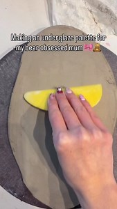 39K views · 913 reactions | Mum requested a ceramic palette after seeing the shell one I made for Emily so I’ve done her one for Christmas  | Wheely Good Ceramics | Facebook