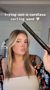 Cordless curling wand!? Yes, please!😍 @bayydeann showing off her cute curls with our Cosmic wand. Perfect for on-the-go slays 💁‍♀️✨ #curls #curlyhair #hairstyling #stylecraft #styling #curly | StyleCraft Beauty
