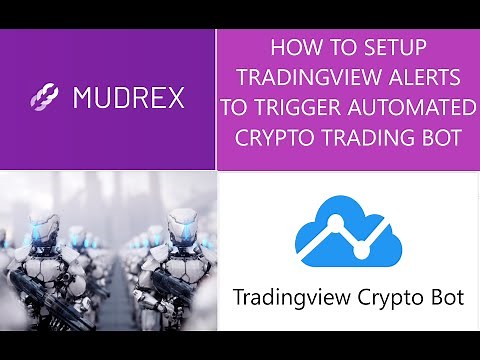 How To Setup MUDREX Crypto Trading Bot TradingView Ichimoku Alerts Buy Sell Bitcoin BTC on Binance