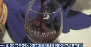 CDC:If you can get pregnant, you shouldn't drink