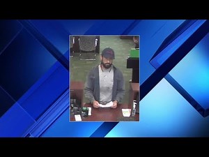 FBI searches for bank robber