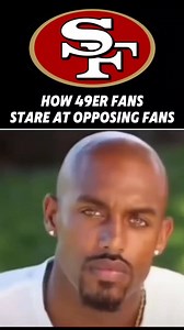 How 49er fans stare at opposing fans... #nfl #nflmemes #nflcomedy #49ers #49ersfaithful #nflfootball #laugh #nfcwest | Joemorleysports
