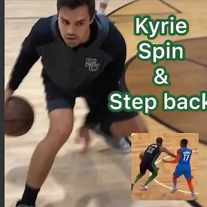 2.9K views · 88 reactions | Kyrie Irving Spin & Step Back  Follow us for more basketball content! Cre: curtice_bball | Sport Vines | Facebook