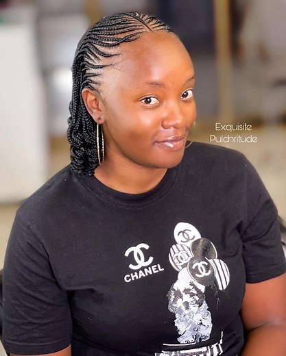 This Neatness is not found everywhere.. 🙅🏾‍♀️.. But you are guaranteed excellence at Exquisite.✨K435 for this look Babe ✨ (using expression) hair & labour inclusive ✨ | Exquisite Pulchritude