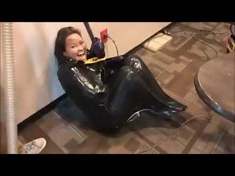 Vacuum Garbage Bag Challenge