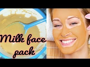 Milk face pack/get fair,glowing and spotless skin like bridal/100% effective.