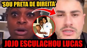 13K views · 621 reactions | Jojo Todynho esculacha Lucas Souza após ele criticá-la por assumir ser de direita | Mark Avila | Facebook