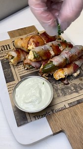 108K views · 843 reactions | Bacon Wrapped Jalapeños stuffed with Pimento Cheese 襤️燎 | Foody Fetish | Facebook