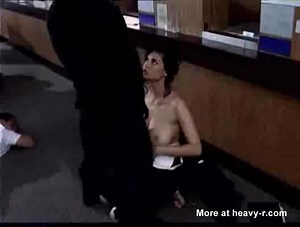 Bank Robber Forces Employee In English