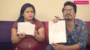 Harsh limbachiya has the craziest and weirdest answers on questions about Bharti Singh😂😂 | PinkVilla