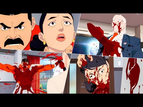 Thragg Kill Cecil, Debbie & Eve - INVINCIBLE SEASON 4 EPISODE 8 - All Brutal Battle & Fight Scenes!!