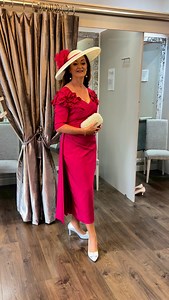 20 reactions | Another John Charles modelled by the gorgeous Rachel, style 66684 in Ruby Red  Contact us to make your appointment today 懶 | Belle Mariée Athboy | Facebook