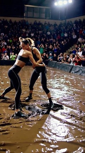 Women Mud Wrestling