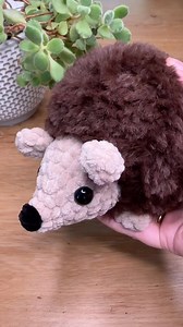 2K views · 23 reactions | Crochet a very cute Hedgehog with this free animal pattern, including full video that shows you how to create this small Hedgehog. #amigurumi #crochet #diyfluffies #amigurumis #amigurumilove #crochetanimals #freecrochetpattern #freeamigurumipattern | DIY Fluffies | Facebook