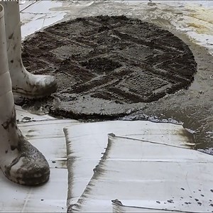 The most amazing washing of a dirty wool rug in the world - asmr satisfying | Careca Games